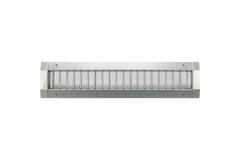 Rohrgitter einzeln verstellbar 225x75 mm für Wickelfalzrohre 160 bis 400 mm - DGS-SB225x75