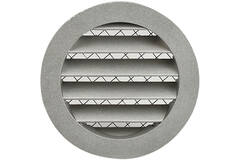 Wandauslass 100 mm Außenluft Aluminium - EL-A-RLP100