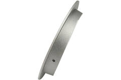 Wandauslass 100 mm Außenluft Aluminium - EL-A-RLP100