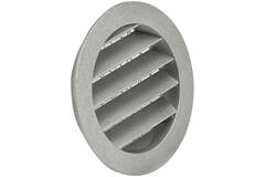 Wandauslass 100 mm Außenluft Aluminium - EL-A-RLP100