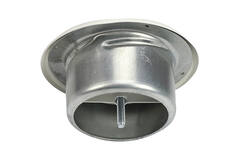 Lüftungsauslassventil 100 mm Metall - E-DVS100 RAL9010