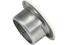Lüftungsauslassventil 100 mm Metall - E-DVS100 RAL9010