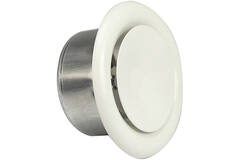 Belüftungsventil 100 mm Metall - S-DVS100 RAL9010
