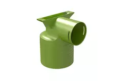 Ubbink Air Excellent 34C Ventiladapter 125 1x90°