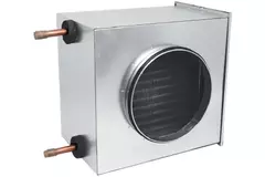 Warmwasserheizregister für Rundkanale- Ø150 - 7,67 kW
