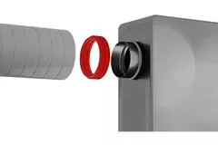 Anschlussstück für isolierte EPS-Rohre - 150/160 mm