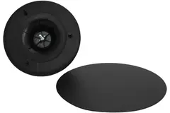 Imaginair RLV Ventil groß Ø 125 mm Montagefedern und Montagering -  Ø 125 mm - Schwarz