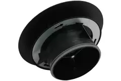 Imaginair RLV Ventil groß Ø 125 mm Montagefedern und Montagering -  Ø 125 mm - Schwarz