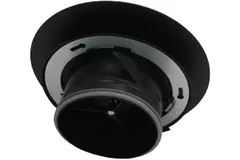 Imaginair RLV Ventil groß Ø 125 mm Montagefedern und Montagering -  Ø 125 mm - Schwarz
