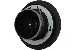 Imaginair RLV Ventil groß Ø 125 mm Montagefedern und Montagering -  Ø 125 mm - Schwarz