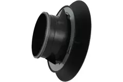 Imaginair RLV Ventil groß Ø 125 mm Montagefedern und Montagering -  Ø 125 mm - Schwarz
