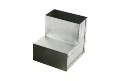 Biegung 90 Grad 220x80 mm vertikal für Gießrinne