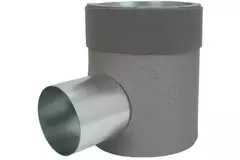 Thermoduct Ventilanschluss Ø 150mm nach Ø 80 mm