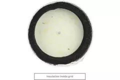 Isolierte Wanddurchführung für natürliche Belüftung Durchmesser 100 mm - SPK2 100
