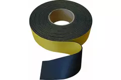 Isolierband Neutrales 75mm - Schwartz (Rolle 15m)