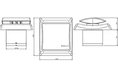 Itho Daalderop Badlüfter Ø100 mm- weiß BTV-N200