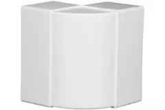 Bogen für Flachkanal 90° Kunststoff Vertikal 110x55 KLV
