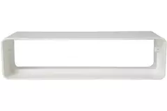 Steckverbinder für Flachkanal Kunststoff 220x55mm KS25