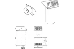 Thermoduct Wanddurchführung 125 mm