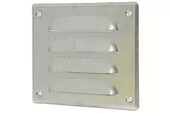 Lüftungsgitter Metall 140x105 mm aluminium - MR14105Al