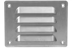 Lüftungsgitter Metall 140x105 mm zink - MR14105Zn