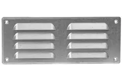 Lüftungsgitter Metall 260x105 mm zink - MR26105Zn