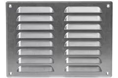 Lüftungsgitter Metall 260x190 mm zink - MR2619Zn