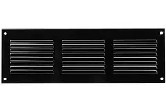 Metallgitter 300x100mm schwarz - MR3010M - RAL9005
