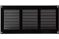 Metallgitter 300x150mm schwarz - MR3015M - RAL9005