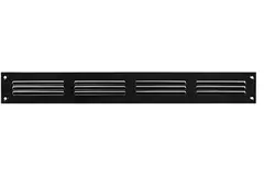 Metallgitter 400x50mm schwarz - MR405M - RAL9005