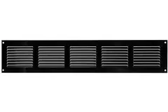 Metallgitter 500x100mm schwarz - MR5010M - RAL9005