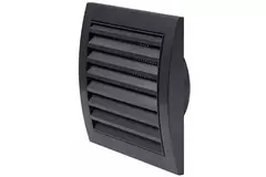 Wandgitter 150x150 mm durchmesser 100 mm anthrazit - ND10A