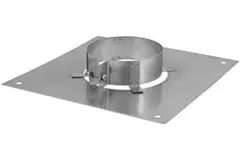 Deckenplatte Durchmesser 80 mm mit Halterung I304 (D0,8)