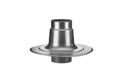 Dachplatte doppelwandiges Aluminium 125mm für Ventilator Penn/Savonius