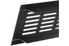 Sockelgitter Aluminium schwarz 300x40mm RA430B