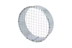 Wickelfalz Rohrgitter Ø100mm