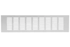 Sockelgitter Aluminium Silber 100x400mm RA1040S