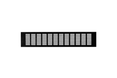 Sockelgitter Aluminium schwarz 500x100mm RA1050B