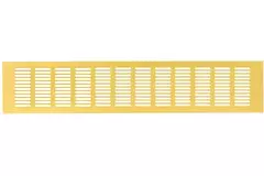 Sockelgitter Aluminium Gold 500x100mm RA1050G
