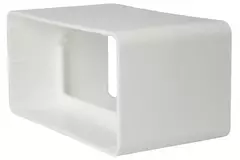 Steckverbinder für Flachkanal Kunststoff 110x55mm KS