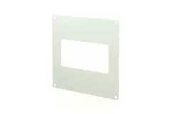 Rechteckige Wandplatte Kunststoff 110x55 KF