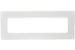 Rechteckige Wandplatte Kunststoff 220x55 mm KF25