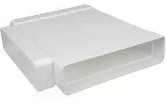 T-Stück für Flachkanal Kunststoff 220x90 KT29