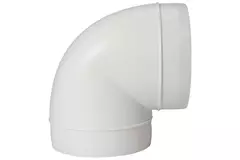 Bogen 90° Kunststoff Ø 100 mm AL100-90