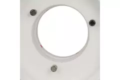 Ergovent rahmenloses verputzbares Ventil Rund 160 mm