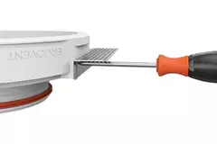 Ergovent rahmenloses verputzbares Ventil Rund 160 mm