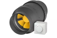 Ruck Rohrventilator Etamaster mit EC motor - 195 m³/h -Ø 100 mm + PWM Regler