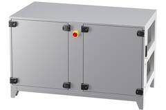 Ruck ETA-K Lüftungsgeräte mit WRG und Warmwasserheizregister - Deckenmontage 1625m³/h - Links (ETA K 1300H WO JL)