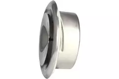 Zuluft Edelstahl Ventil Ø 125 mm mit Montagering - DVS-PY125