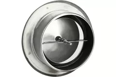 Zuluft Edelstahl Ventil Ø 125 mm mit Montagering - DVS-PY125